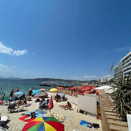 Lägenhet Centre De Les Pins 100m Plages Easy Check-in Juan-les-Pins